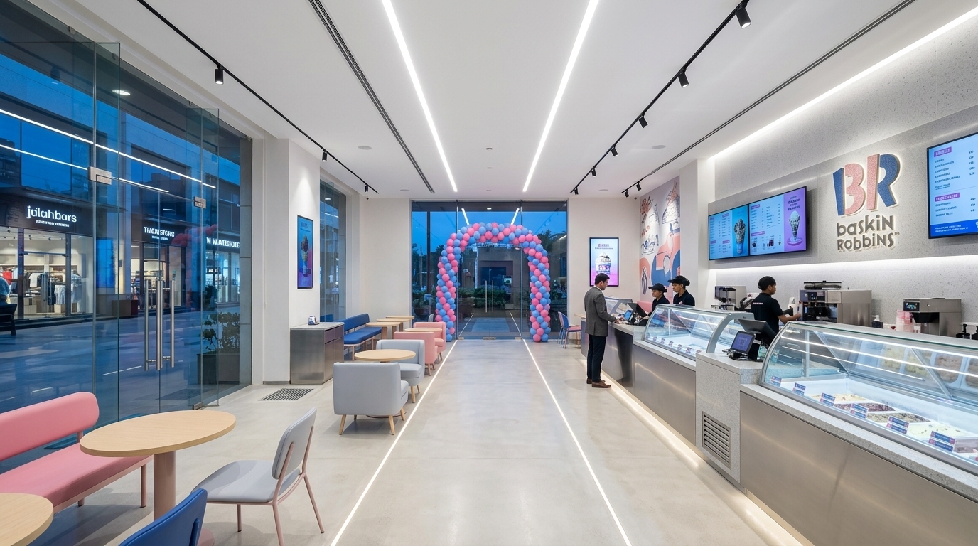 Baskin Robbins Store Interior